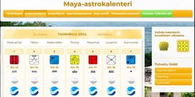 Maya-astrokalenteri - Astro.fi